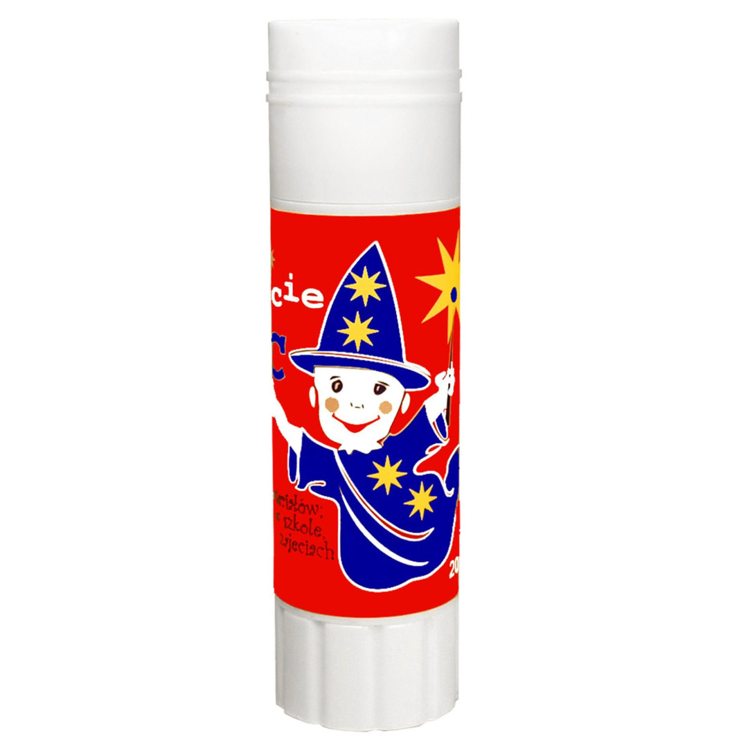 Klej w sztyfcie 20g MAGIC CX czerwony proekologiczny Kamaben